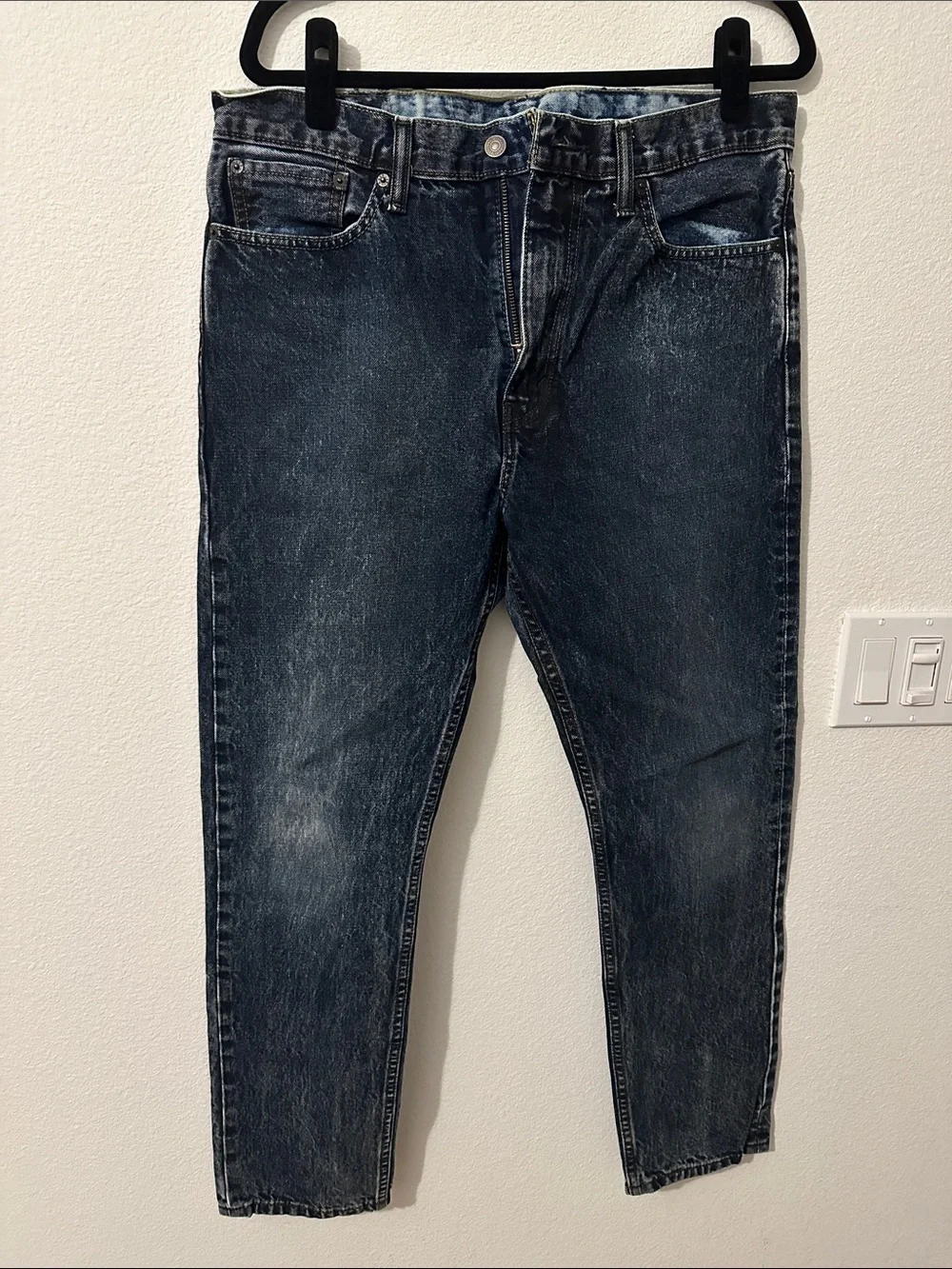 Men's Dark Acid Wash Slim Fit Levi’s